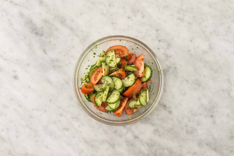 Assaisonner la salade