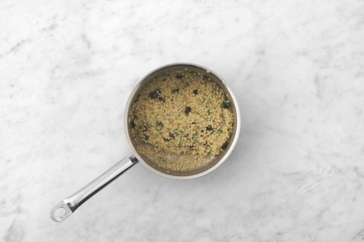 Cuire le couscous perlé