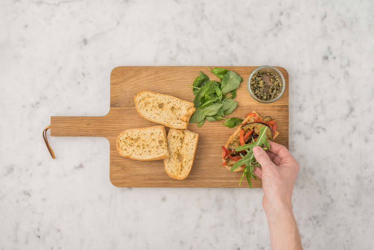 Faire les bruschette