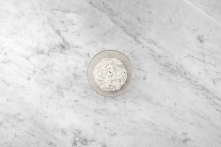 Le tzatziki est dans la place