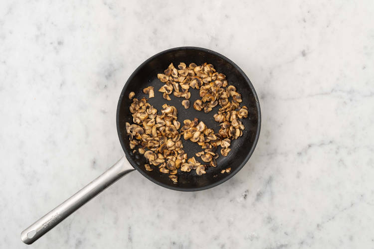 Cuire les champignons