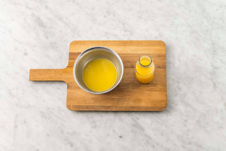 Faire le jus d'orange