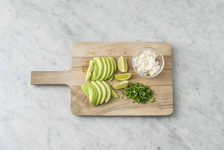 Préparer les garnitures