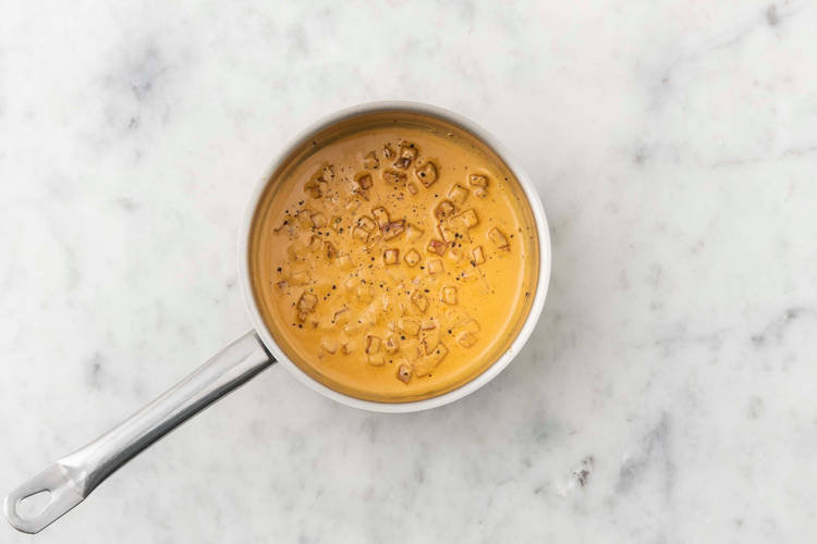 Faire la crème de chorizo