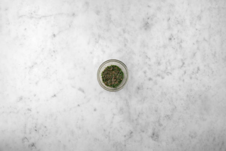 Faire la salsa verde