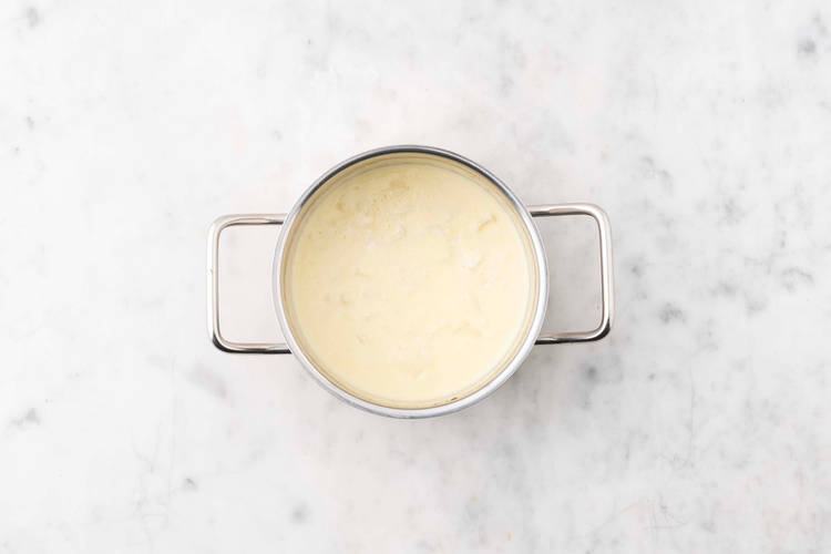 Faire la sauce camembert