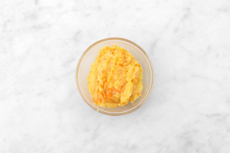 Finir la purée de carotte