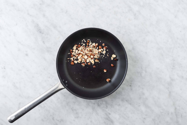Torréfier les noisettes