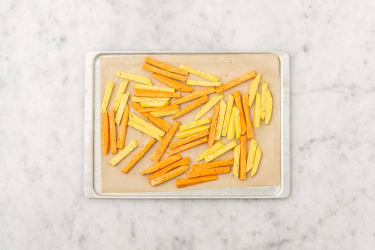 Cuire les frites
