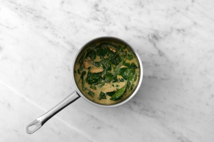 Add the Spinach