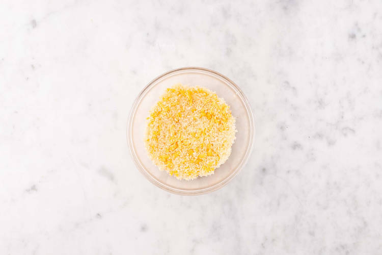 Make breadcrumb topping