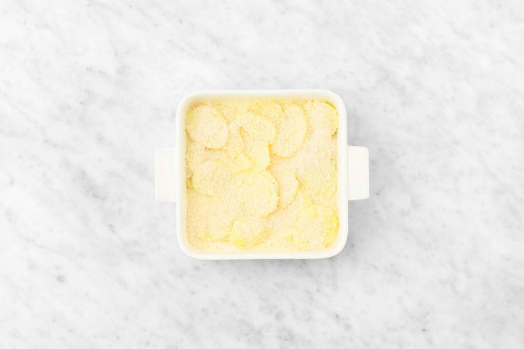 Prepara el pastel de patata