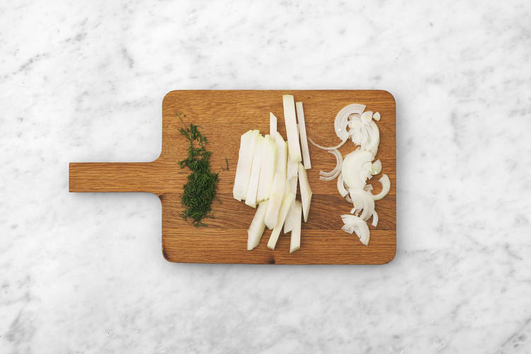 Förbered grönsaker