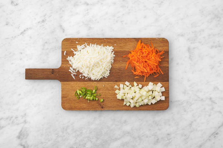 Forbered grønnsaker