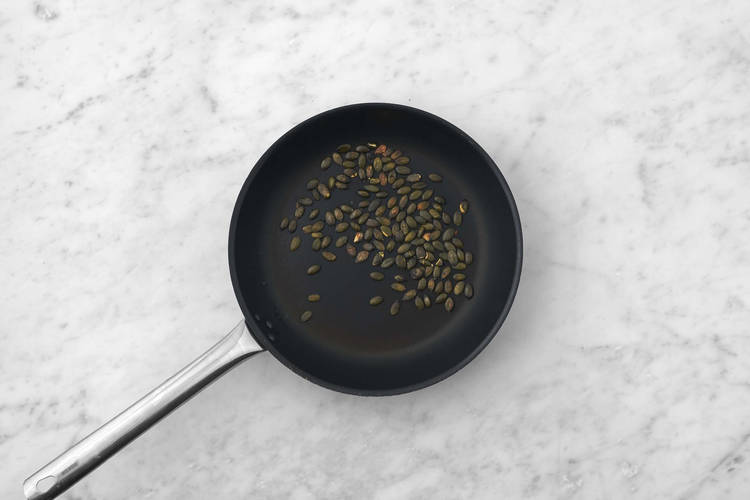 Rist gresskarkjerner