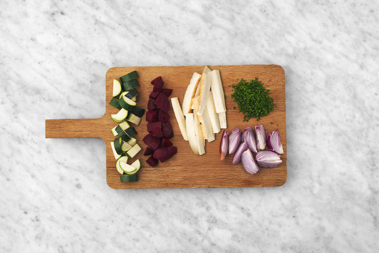 Forbered  grønnsaker