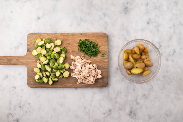 Preparare gli ingredienti