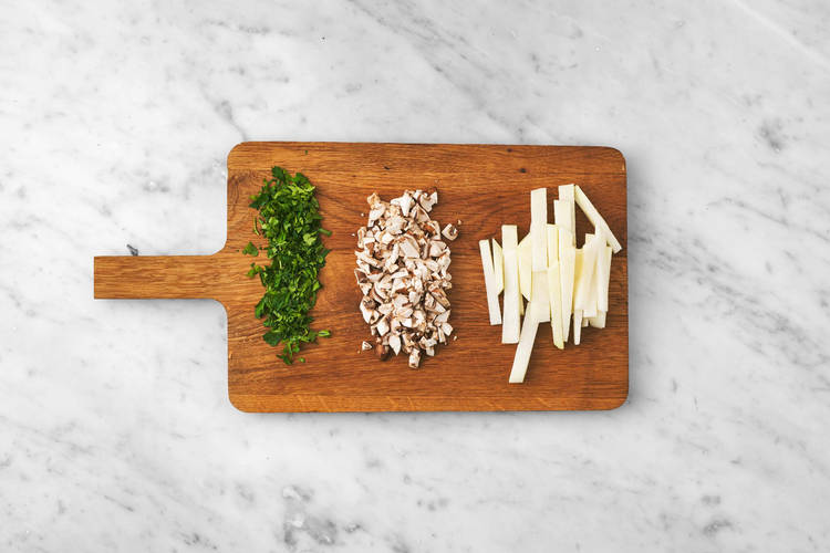 Forbered grøntsager