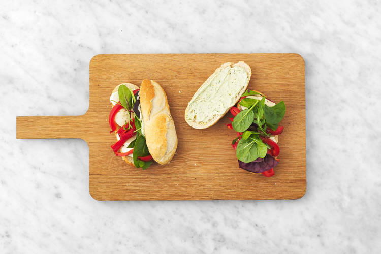 Monter les sandwiches