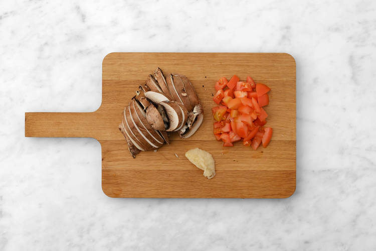 Forbered grøntsager