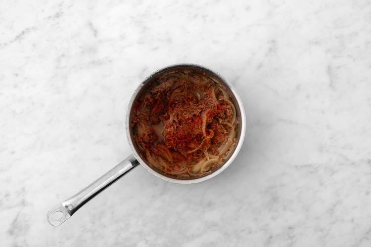 Tilbered pulled pork