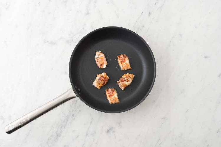 Ziegenkäse anbraten