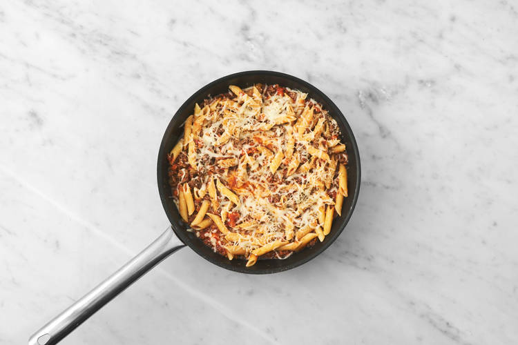 Assembler les pâtes