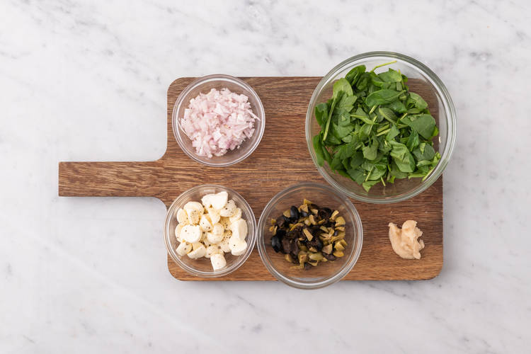 Prep and cook shrimp