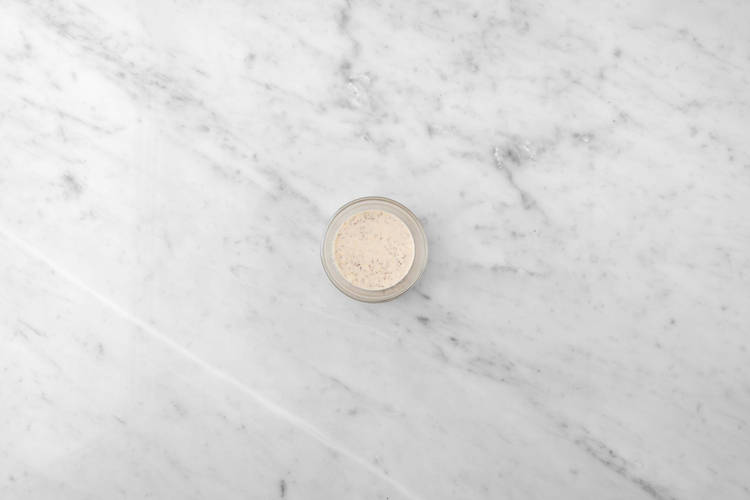 Terminer la préparation et faire la vinaigrette