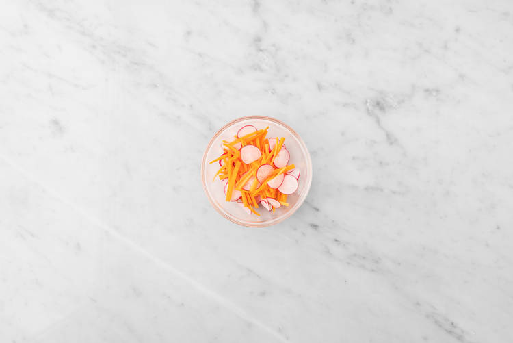 Quick-pickle veggies