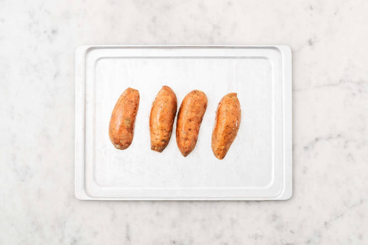 Bake the Sweet Potatoes