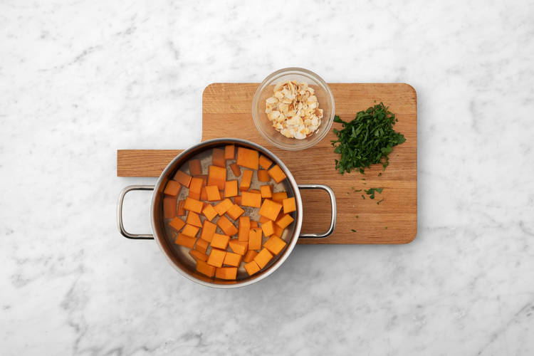 Preparare la crema di zucca