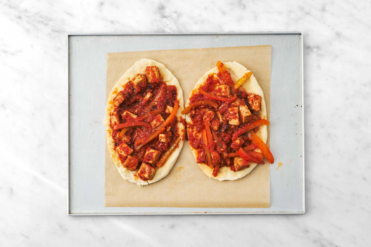 Top the Naan