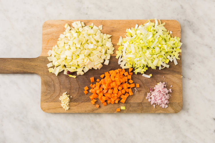Couper les légumes