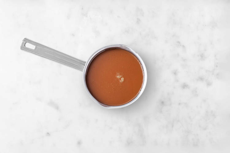 Make salted caramel