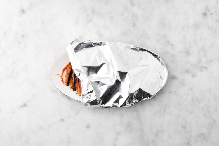 Rôtir les carottes et les  panais