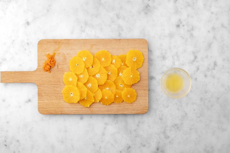 Prep oranges