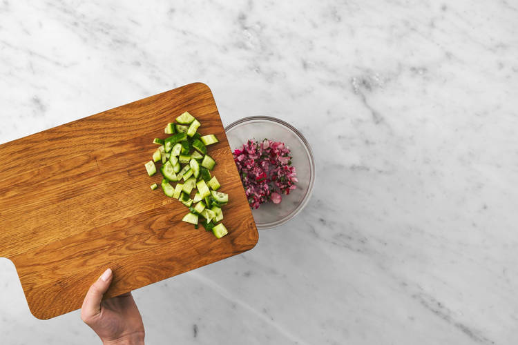 Salat fertigstellen