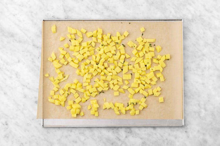 Rôtir les pommes de terre