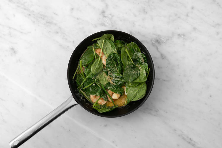 Add the Spinach