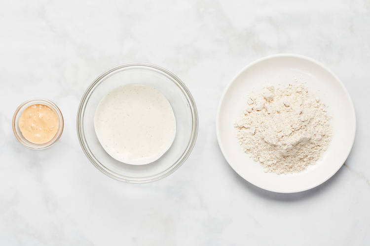 MAKE SAUCE & MIX COATINGS