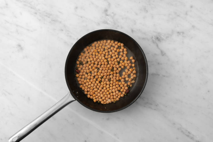 Preparare la crema di ceci