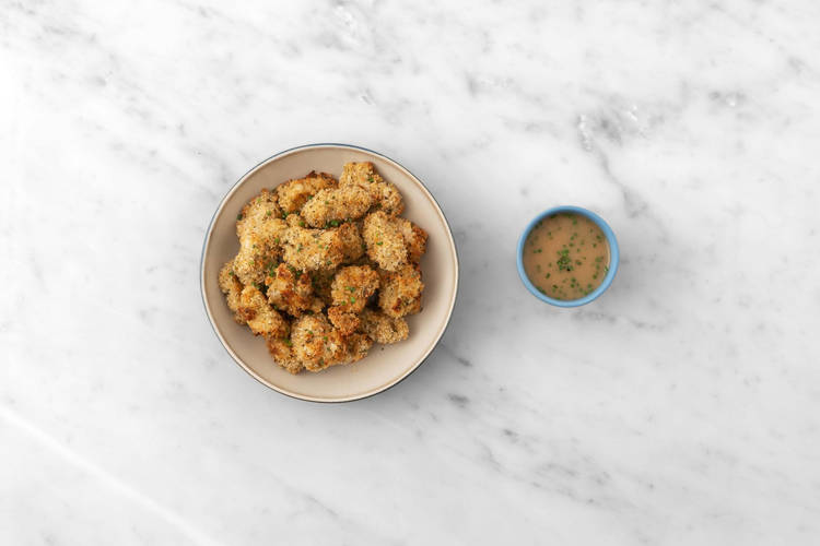 The Schnitzel Bites are Served