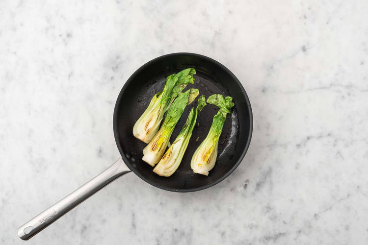 Steg pak choi