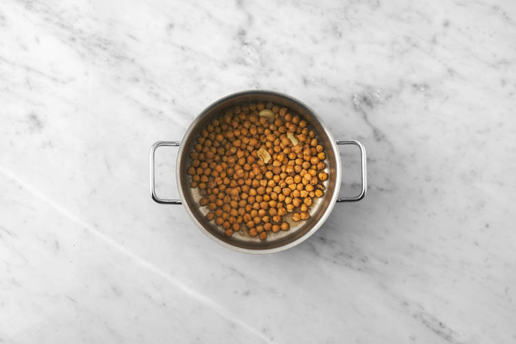 Cuire les pois-chiches