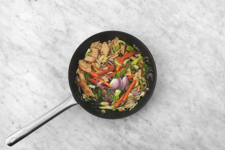 Steg veganske strimler