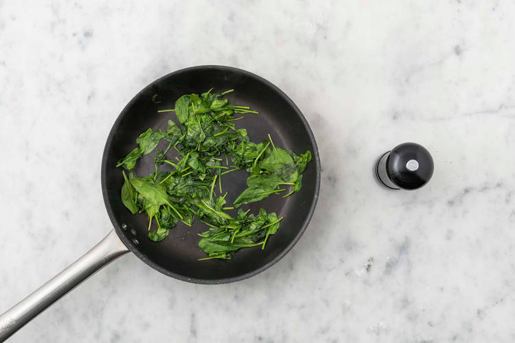 Cuire les épinards