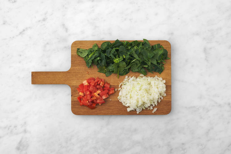 Forbered grøntsager