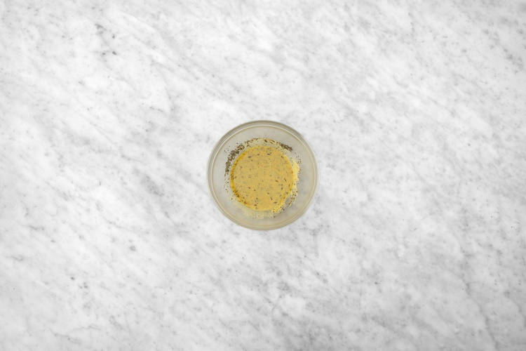 Préparer la vinaigrette