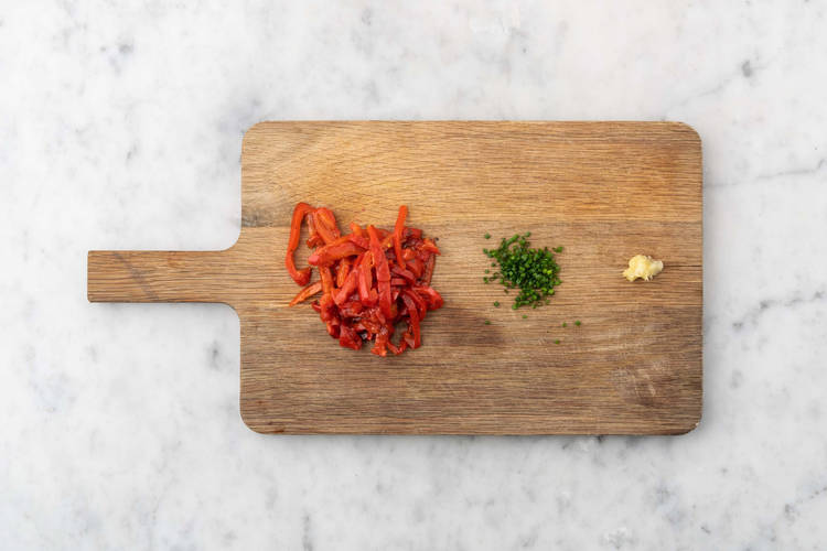 Prep and cook shrimp